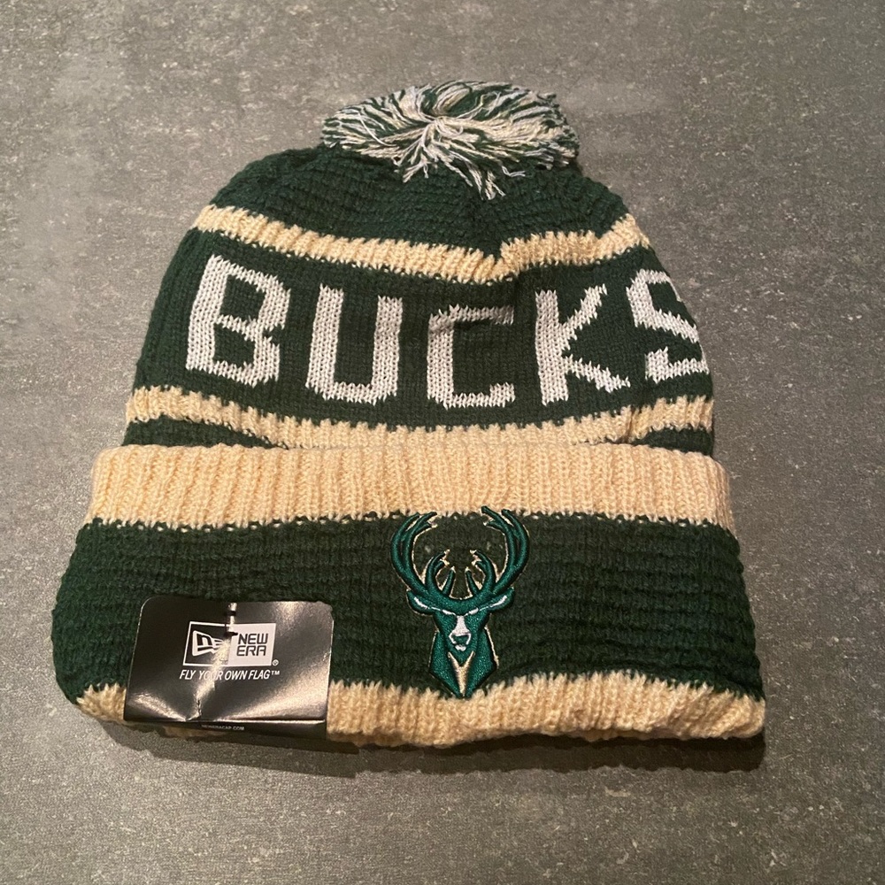 PRICE IS FIRM Brand new Milwaukee Bucks beanie